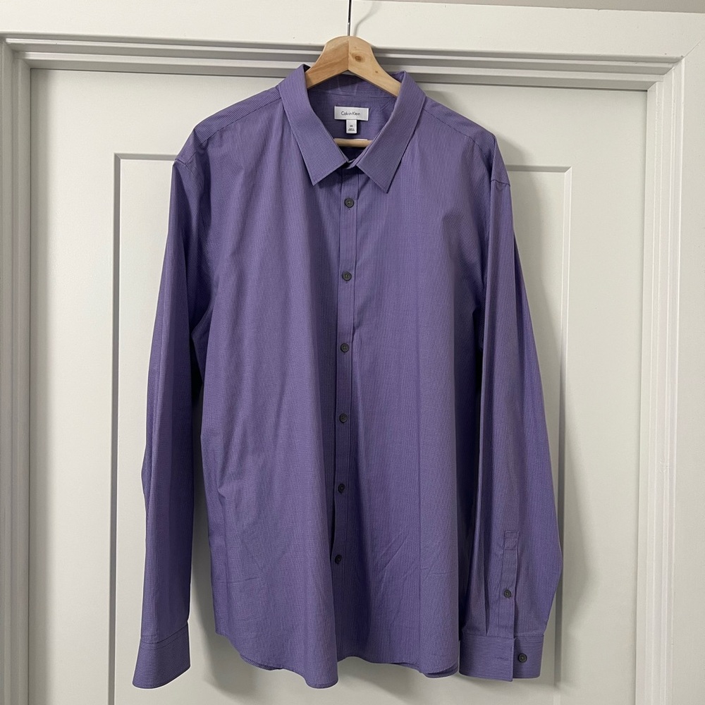 CK Lavender Shirt XXL